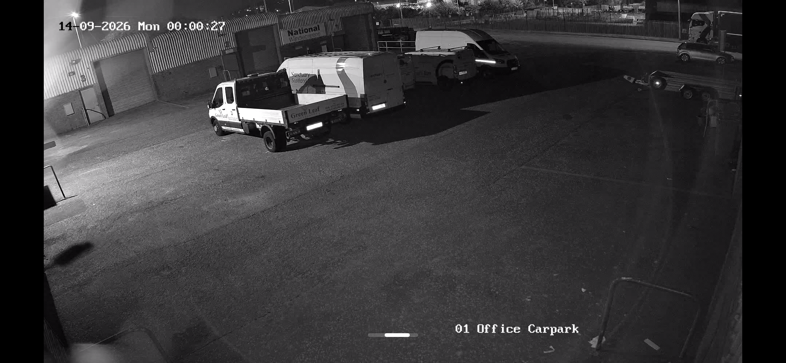 Can a normal CCTV camera read number plates?